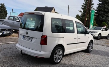 Volkswagen Caddy IV Kombi Maxi 2.0 TDI SCR BlueMotion Technology 102KM 2019 Volkswagen Caddy FAKTURA VAT 23, 2.0 TDI, Tempomat, KLIMA, Czujniki, Zadba, zdjęcie 2