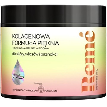 Reme Kolagenowa formuła piękna truskawka VERISOL