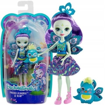 Enchantimals Пэттер Павлин и лоскут FXM74