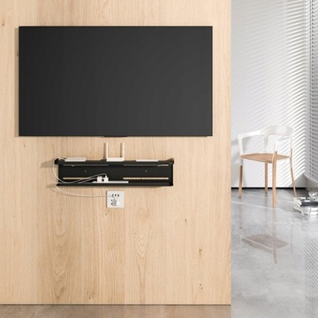 ДВОЙНАЯ ПОЛКА ДЛЯ ЗАДНЕЙ ЧАСТИ ТЕЛЕВИЗОРА ИЛИ НА СТЕНУ БЫДГОЩ