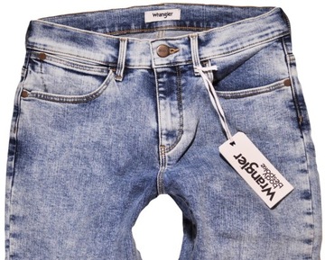 WRANGLER spodnie jeans HIGH RISE SKINNY _ W32 L32