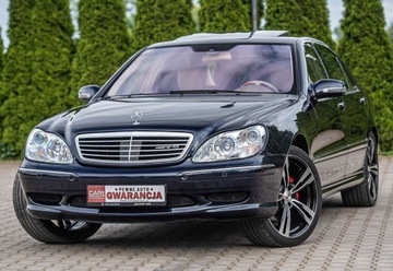 Mercedes Klasa S W220 Sedan 5.0 V8 (500) 306KM 2002 MB w220 S 500 v8 306PS 55AMG Long 120TKM Full Opcja Jak Nowa Gwarancja!, zdjęcie 1