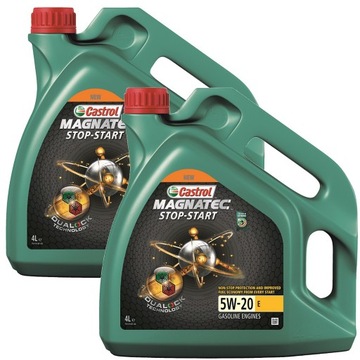 Olej Castrol Magnatec Stop-Start 5W-20 E 4L + 4L