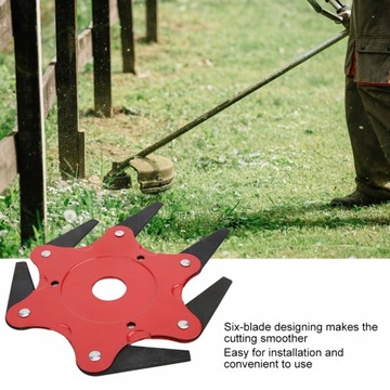 Триммерная головка с 6 зубьями, стальные лезвия, бритвы, YP