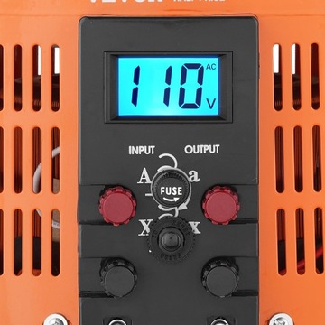 VEVOR Трансформатор переменного тока LCD 2000ВА Электропроводка без розетки 220В
