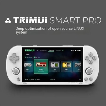 Портативная игровая консоль Trimui Smart Pro с экраном 4,96 дюйма, разрешением 720p и Ips, ретро-консоль