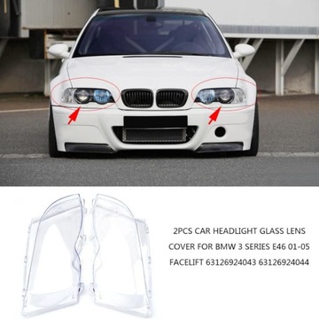 КРЫШКИ ФАР ДЛЯ BMW 3 E46 01-05 ФЕЙСЛИФТ