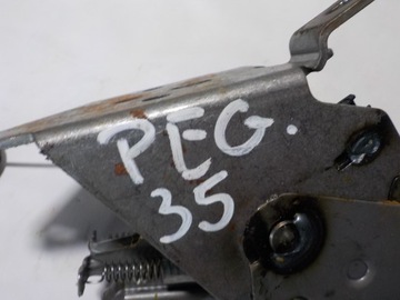 PEUGEOT 407 2006R. 2.0 HDI LEWAREK DŹWIGNIA HAMULCA RĘCZNEGO 9658987377