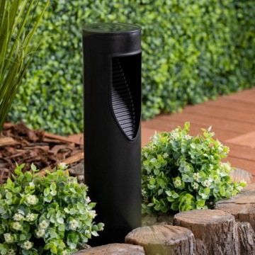 4x САДОВЫЙ СТОЛБ С СОЛНЕЧНЫМИ ЛАМПАМИ, ДАТЧИК СУМЕРКИ, ШИП