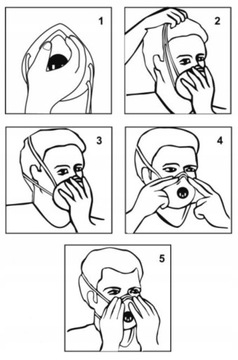 FFP3 MASK, ЗАЩИТНАЯ АНТИВИРУСНАЯ МАСКА, ПОЛЬША