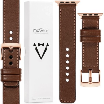 Exkluzivní řemínek pro Apple Watch 10 9 8 7 6 5 Se 46-44 mm Handmade Movear