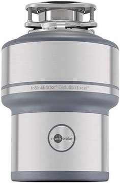 InSinkErator EXCELCORD, srebrny, podwójny 120v niekompletny