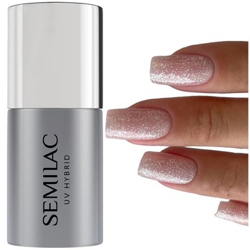 Semilac T21 FLASH ON Top No Wipe lakier hybrydowy