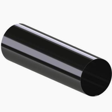 KROP STAL System rynnowy RURA fi 90 1m CZARNY