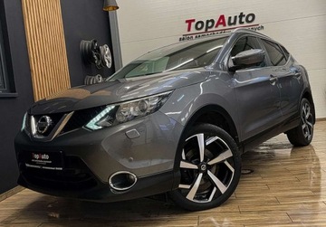 Nissan Qashqai II Crossover 1.6 dCi 130KM 2017 Nissan Qashqai 1.6 dCI 130KM automat PANORAMA bezwypadkowy gwarancja