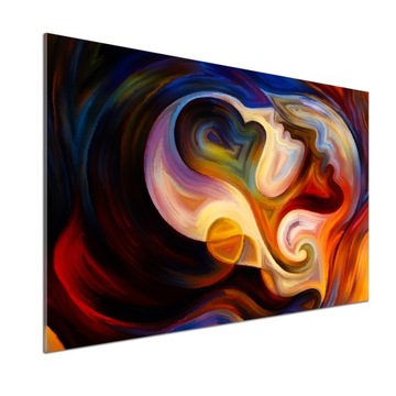 Panel dekor szkło Abstrakcja 100x70 cm + KLEJ