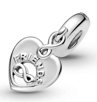 CHARMS KORALIK DO BRANSOLETKI MODUŁOWEJ srebro925 PRZYJAŻŃ