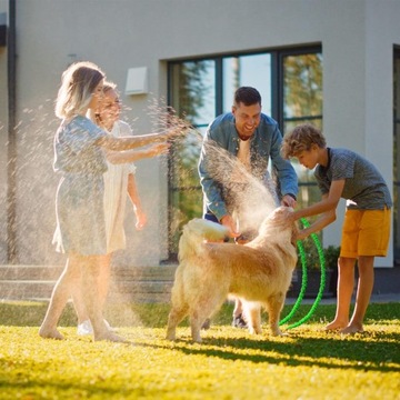 ВЫДВИЖНОЙ САДОВЫЙ ШЛАНГ ГИБКИЙ ШЛАНГ 8М + СОЕДИНИТЕЛЬ