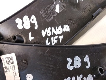 KIA VENGA FACELIFT LIŠTA NÁRAZNÍKU PŘEDNÍ LEVÝ PRAVÁ