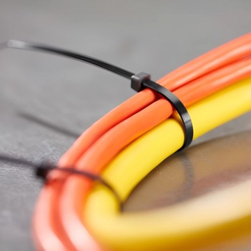 КАБЕЛЬНЫЕ Стяжки ЧЕРНЫЕ ПРОЧНЫЕ КАБЕЛЬНЫЕ Стяжки 3,6 x 200 мм 100 шт.