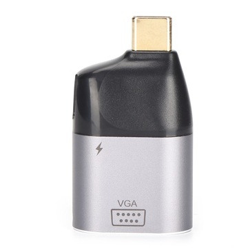 Портативный адаптер типа C «папа-VGA»