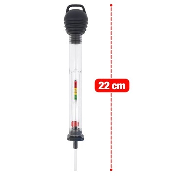 Ареометр электролита аккумулятора ИЗМЕРИТЕЛЬ ПЛОТНОСТИ Тестер Ареометр Wurth