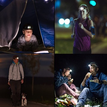 МОЩНЫЙ светодиодный тактический налобный фонарь USB-налобный фонарь