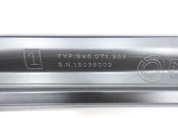 СПОЙЛЕР НАКЛАДКА ЗАДНЕГО БАМПЕРА AUDI A5 8W6 NEW OEM