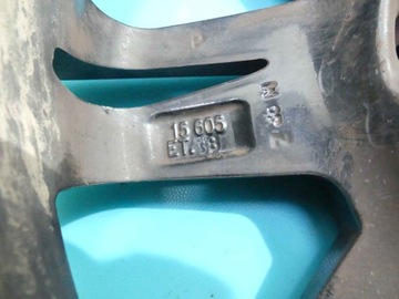 1X DISK HLINÍK ALU DISK SKODA FABIA I R15