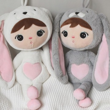 Кукла Metoo Cream Rabbit 48 см с именем