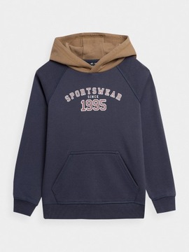 СВИТШОТ С КАПЮШОНОМ 4F ДЛЯ МАЛЬЧИКОВ AW23M651
