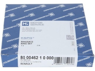 Kolbenschmidt 800046210000 Zestaw pierścieni tłoka
