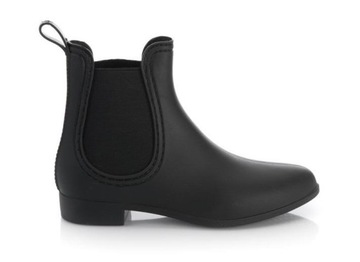 31 МАТОВЫЕ РЕЗИНОВЫЕ БОТИНКИ БОТИНКИ РЕЗИНОВЫЕ ЧЕРНЫЕ 36