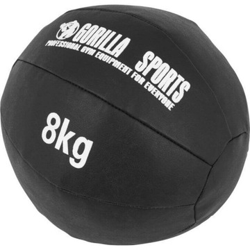 Piłka lekarska ze skóry syntetycznej 8kg