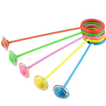 HULA HOP NA NOGĘ SKAKANKA SKIPPER ŚWIECĄCA LED