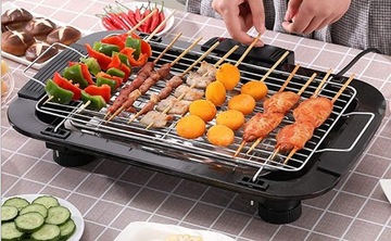 ЭЛЕКТРИЧЕСКИЙ САДОВЫЙ ГРИЛЬ БАСС НАСТАВНЫЙ 2800ВТ 2в1