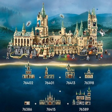 НАБОР LEGO «ГАРРИ ПОТТЕР БИТВА ЗА ХОГВАРТС» 76415 НОВЫЙ + LEGO 30651 ПОДАРОК
