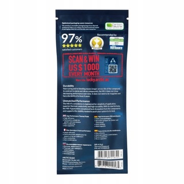 Pasta Termoprzewodząca ARCTIC COOLING MX-4 8g