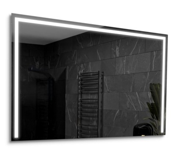 Lustro LED Łazienkowe Podświetlane 100x80 - SYDNEY