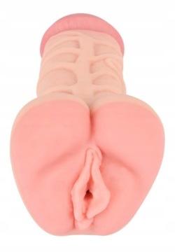 MASTURBATOR I NAKŁADKA NA PENISA PUSSY +8CM WIĘCEJ