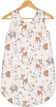 ŚPIWOREK NIEMOWLĘCY DO SPANIA OCIEPLANY BAWEŁNA