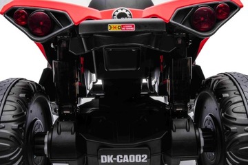 Большой аккумулятор Quad Maverick CAN-AM ATV 4x200W 24V7Ah Красный