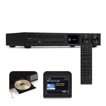 Tuner cyfrowy radio internetowe WIFI DAB+ CD tuner FM BT USB MP3 Audizio