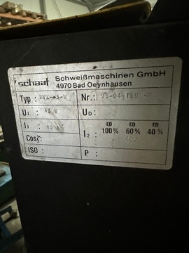 MIG MAG, MIGOMAT Schaaf 350 3 механизма подачи проволоки