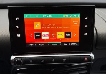 Citroen C4 Cactus Crossover Facelifting 1.2 PureTech 110KM 2018 Citroen C4 Cactus Automat, Salon Polska. Serwis ASO,1 rej 2019 rok. Navi,K, zdjęcie 10