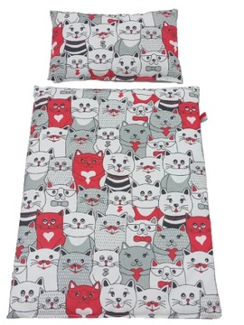 POŚCIEL DLA LALEK Z WYPEŁNIENIEM, BAWEŁNIANA