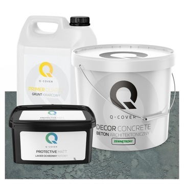 BETON ARCHITEKTONICZNY ZEWNĘTRZNY SZARY CIEMNY