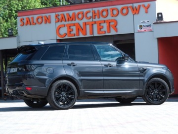 Land Rover Range Rover Sport II SUV Facelifting 5.0L V8 S/C 525KM 2021 Range Rover Sport p525 V8 HSE Dynamic Stealth Full Wentyle Dociąg Pixel ACC, zdjęcie 4