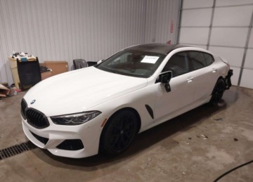 BMW Seria 8 II M Coupe 4.4 M850i 530KM 2022 BMW Seria 8 2022r., M850i Gran Coupe Xdrive, 4.4L, od ubezpieczalni 4.4, zdjęcie 2