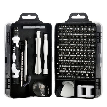 Zestaw Śrubokrętów Precyzyjnych 115w1 Torx Wkrętaki z Bitami Magnetycznymi